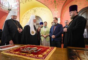 Святейший Патриарх Кирилл встретился с организаторами Патриаршего фестиваля спортивных единоборств и боевых искусств