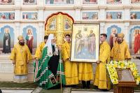 Патриаршая проповедь после Литургии в храме Живоначальной Троицы при бывшем приюте Бахрушиных г. Москвы