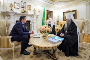 Святейший Патриарх Кирилл встретился с губернатором Нижегородской области и главой Нижегородской митрополии