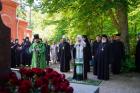 Предстоятель Русской Церкви посетил Игуменское кладбище Валаамского монастыря