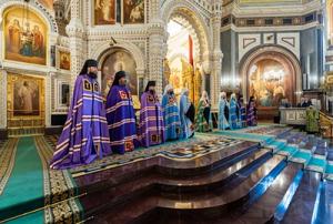 Патриаршая проповедь в праздник обретения мощей преподобного Серафима Саровского после Литургии в Храме Христа Спасителя