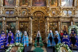 Патриаршая проповедь в праздник Донской иконы Божией Матери после Литургии в Донском ставропигиальном монастыре г. Москвы