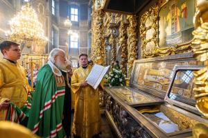 Патриаршая проповедь в день памяти святителя Тихона, Патриарха Московского и всея России, после Литургии в Донском ставропигиальном монастыре г. Москвы